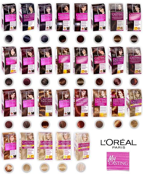 l'oreal casting creme gloss|l'oreal casting colour chart.